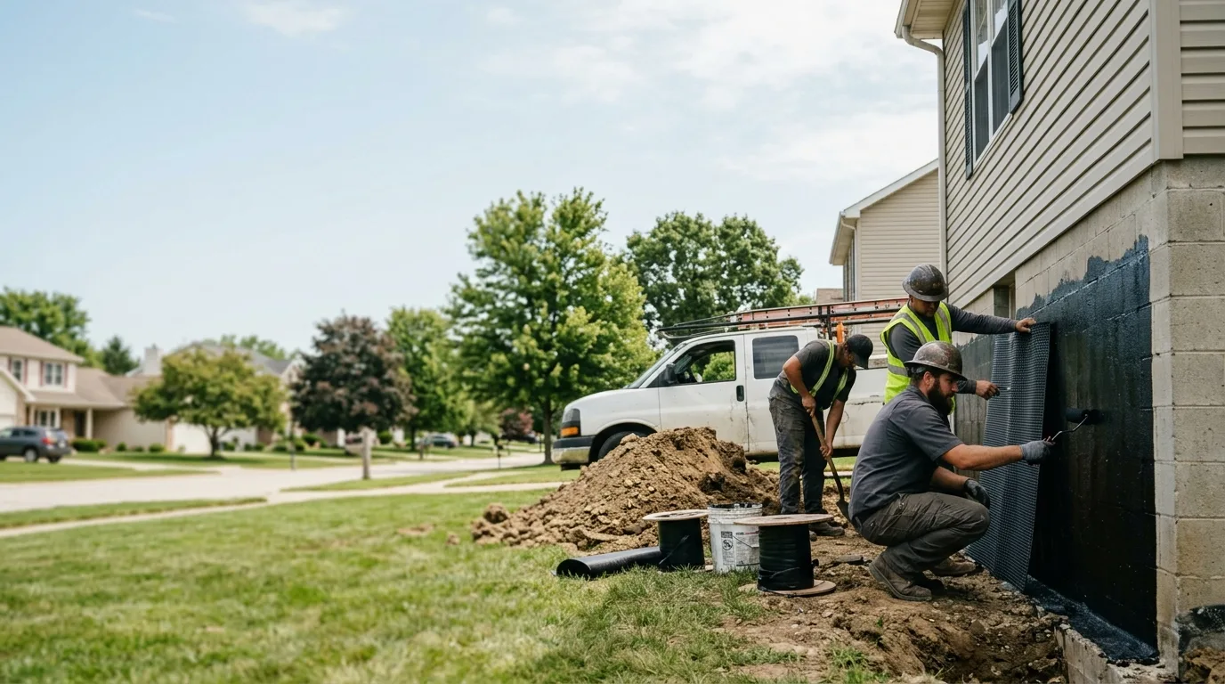 Basement Waterproofing in Burton, OH near me